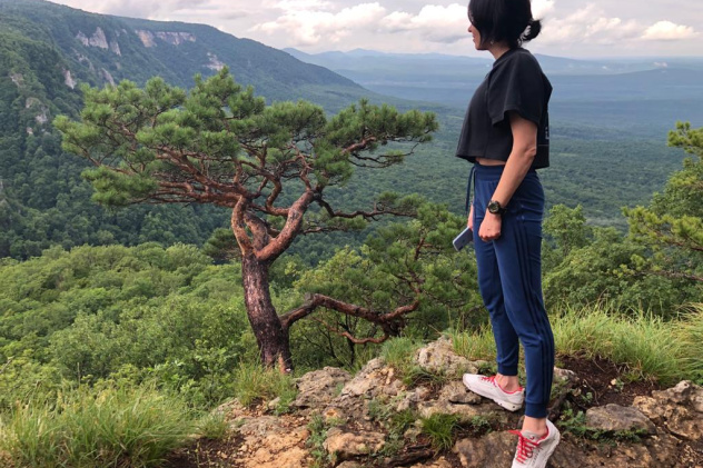 Вера Блажко, активистка Молодежного клуба Апшеронского районного отделения КРО РГО «ЭКОСфера» Вера Блажко, активистка Молодежного клуба Апшеронского районного отделения КРО РГО «ЭКОСфера»