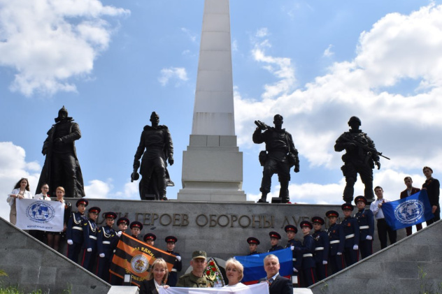 Марафон памяти "Города герои 80 лет Победы" в Луганске Марафон памяти "Города герои 80 лет Победы" в Луганске