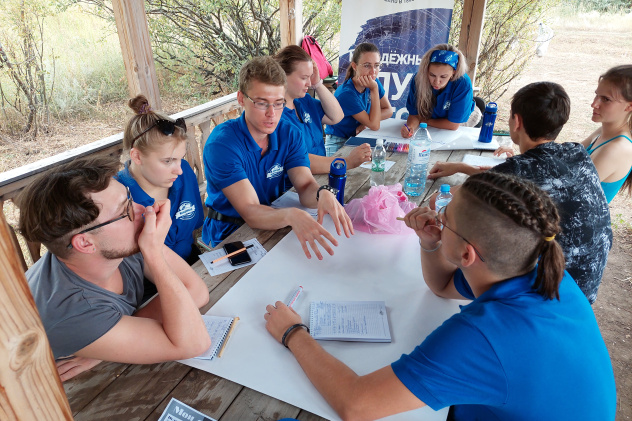 Тематический слёт молодёжных клубов РГО в Волгоградской области Тематический слёт молодёжных клубов РГО в Волгоградской области