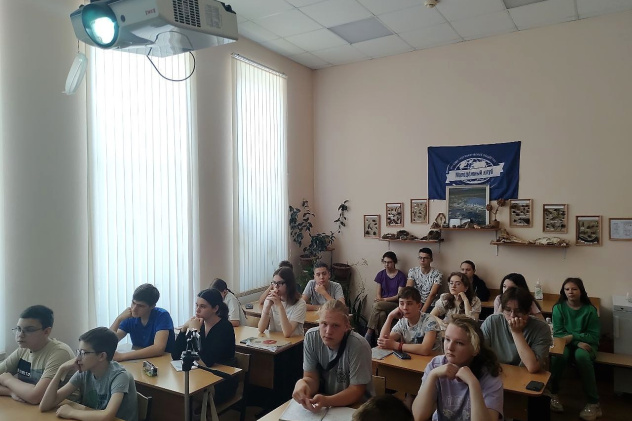 Встреча с членом Совета Краснодарского отделения РГО МК РГО "Академический" © А. В. Тальянский 