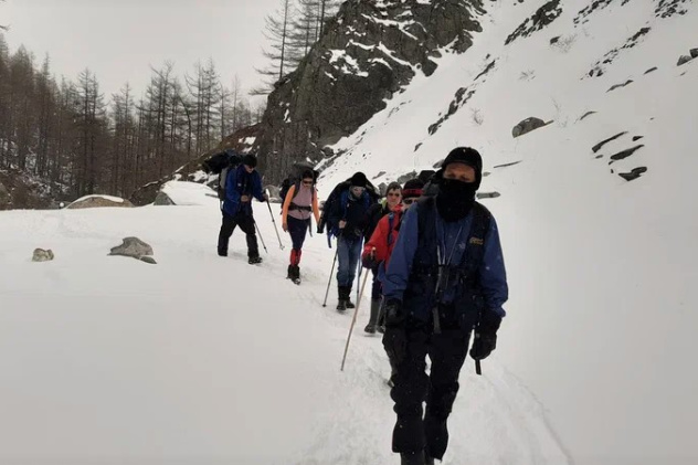 Выход на маршрут исследования Выход на маршрут исследования