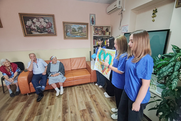 Приветствия ребят