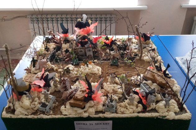 Макет "Битва за Москву" Макет "Битва за Москву"