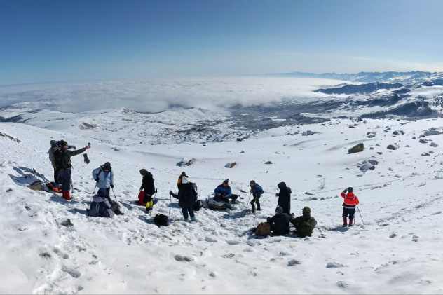 Восхождение на гору Таракла