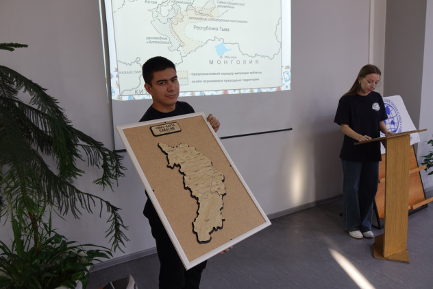 Активисты Молодежного клуба РГО "Хан Тигир"