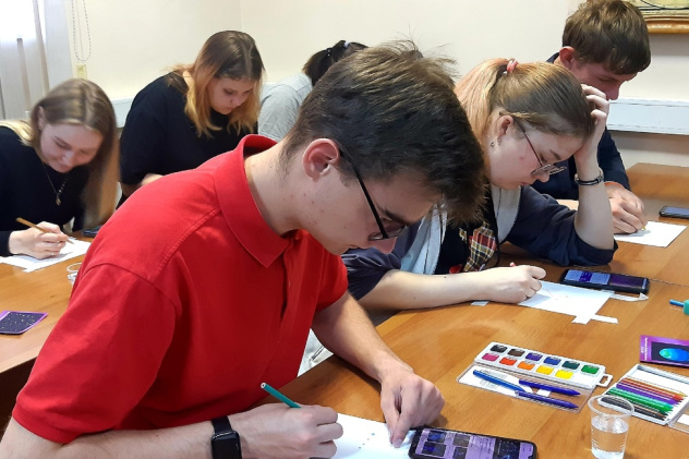 Творческий прцесс создания открытки Творческий прцесс создания открытки