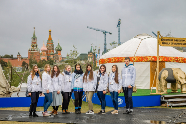 Добровольцы IV Фестиваля РГО