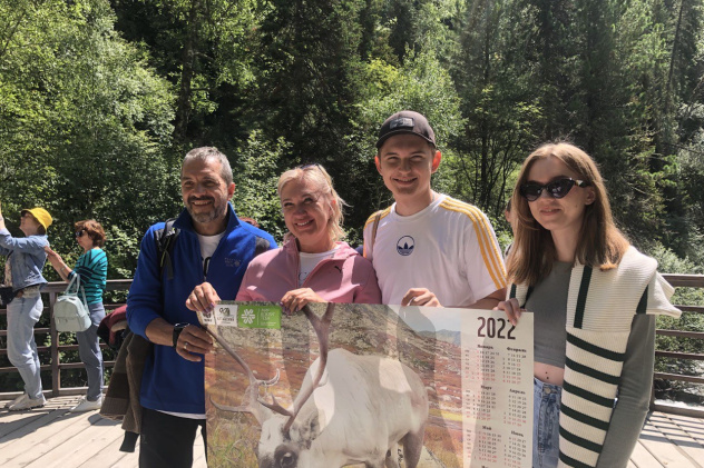 Участники викторины о заповеднике