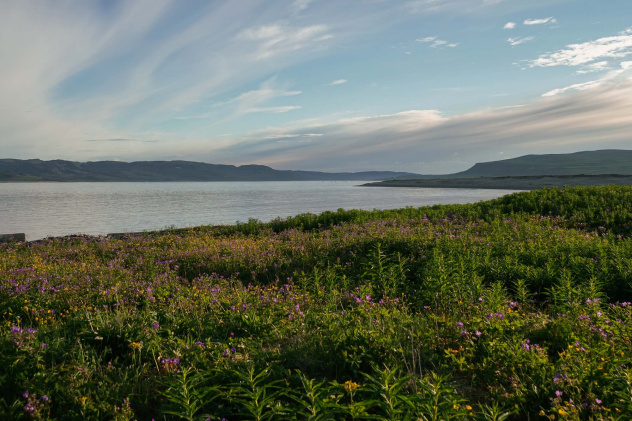 На острое Кильдин На острое Кильдин