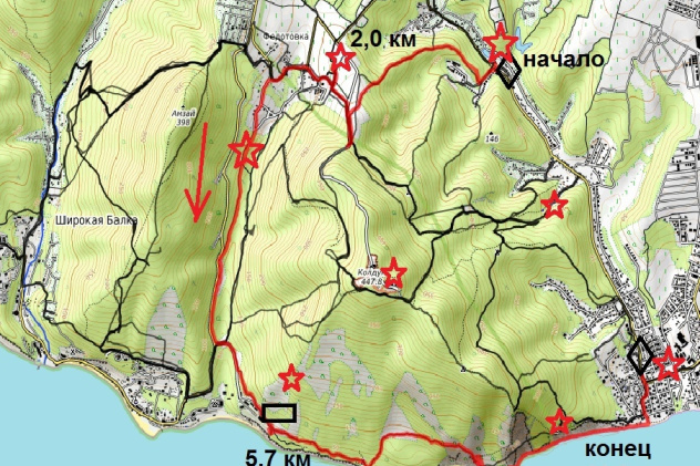 Маршрут "Черепашья тропа" Маршрут "Черепашья тропа"