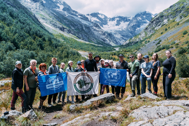 Команда проекта "Заповедный Кавказ"