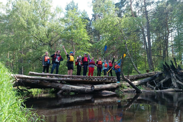 На сплаве по реке Нерской