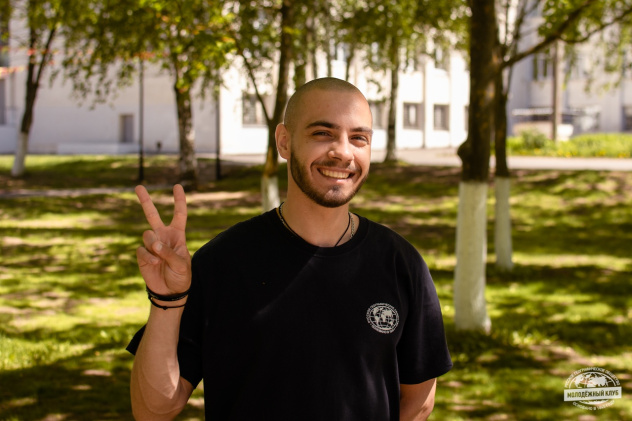 Дмитрий Анохин, руководитель добровольческого направления Молодёжного клуба РГО на базе МБУ "Молодёжный центр" г. Владимира