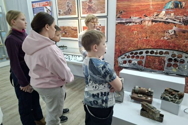 На экскурсии 