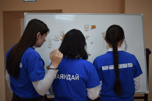 Команда Баяндаевской СОШ Команда Баяндаевской СОШ