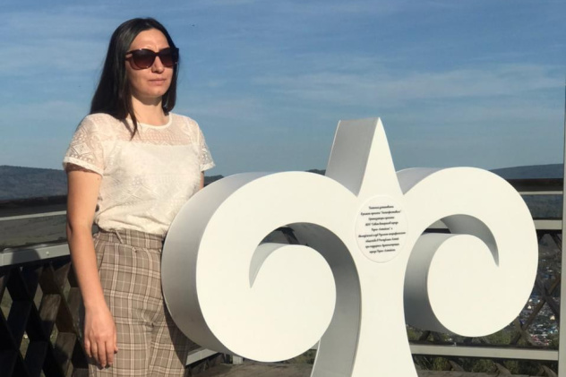 Геоточка на горе Туугая