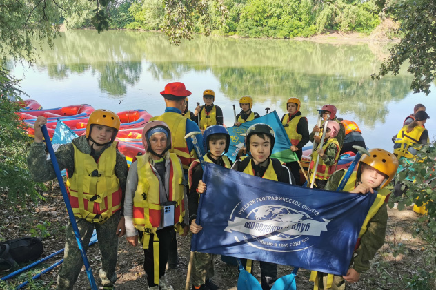 Участники водного похода Участники водного похода