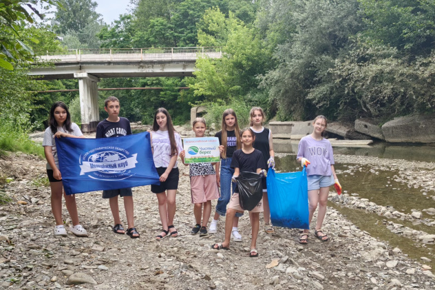 Участники экологической акции