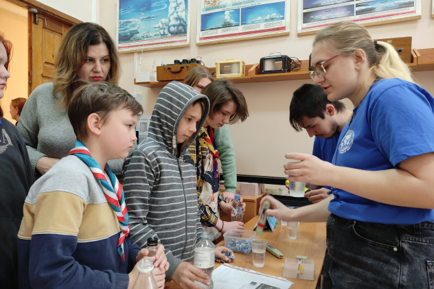 Во время мастер-класса Во время мастер-класса