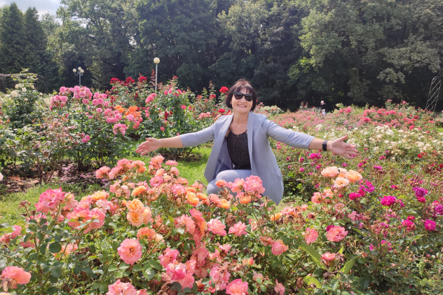 В море цветов В море цветов