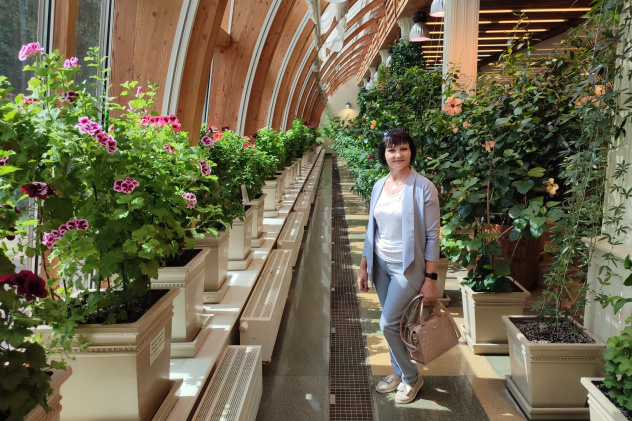 Оранжерейный корпус в Царицыно Оранжерейный корпус в Царицыно