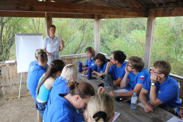 Тематический слёт молодёжных клубов РГО в Волгоградской области Тематический слёт молодёжных клубов РГО в Волгоградской области