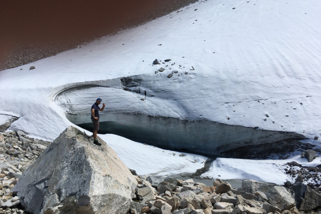 Провал в леднике