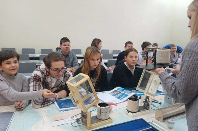 Мастер-класс с метеорологическими приборами Мастер-класс с метеорологическими приборами