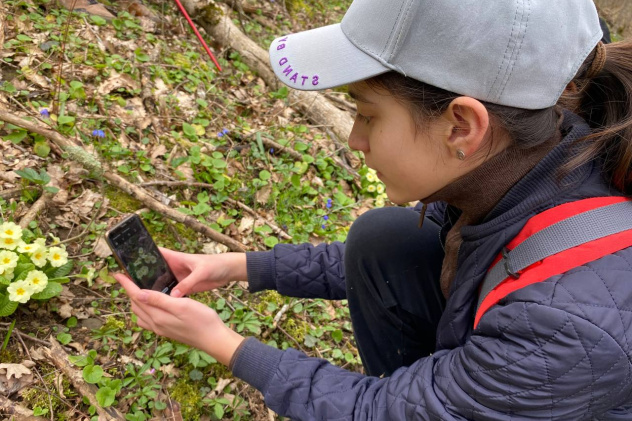 Активисты клуба проводят наблюдения