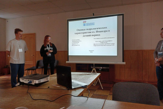 Ольга Лихоиваненко защищает проект