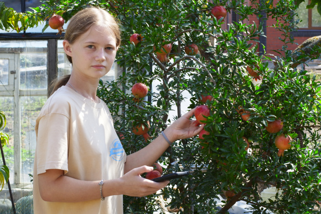 Юлия Кузина проводит наблюдение