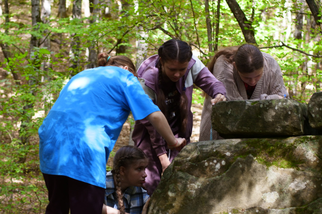 Участники выполняют замеры