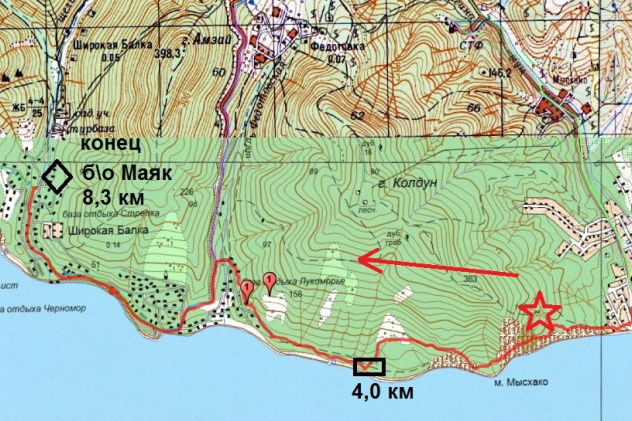 Маршрут "К дольменам"