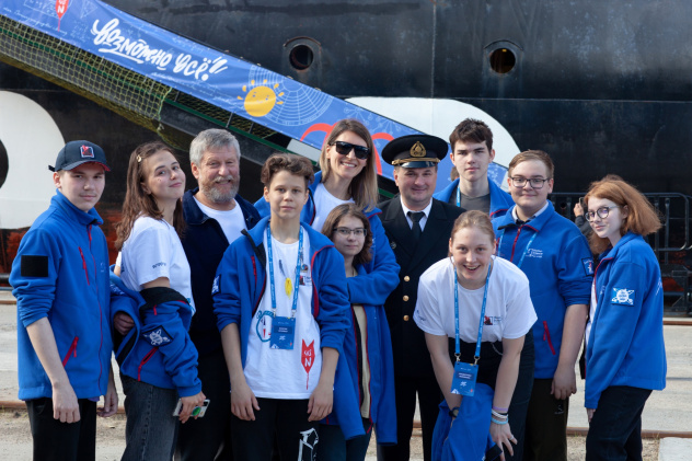 Команда участников экспедиции «Ледокол знаний» в 2022 году