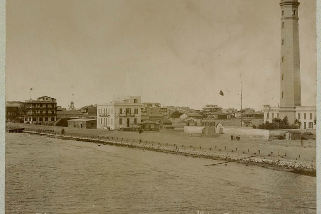 Маяк в Порт-Саид Маяк в Порт-Саид