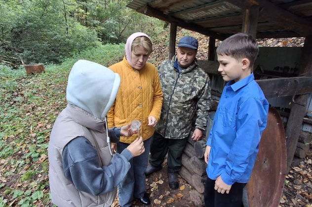 Химические исследования воды в пруду