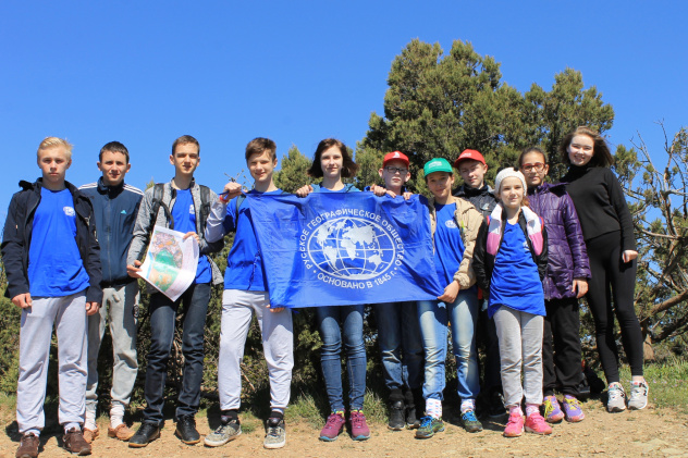 Поход на гору Солдатская в рамках смены "Мир открытий" в ВДЦ "Смена". 