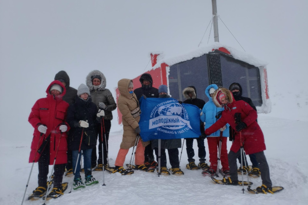 Вершина сопки Волосяной. 350 метров над уровнем моря. 06 марта 2026