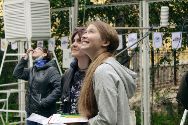 Провожая радиозонд Провожая радиозонд