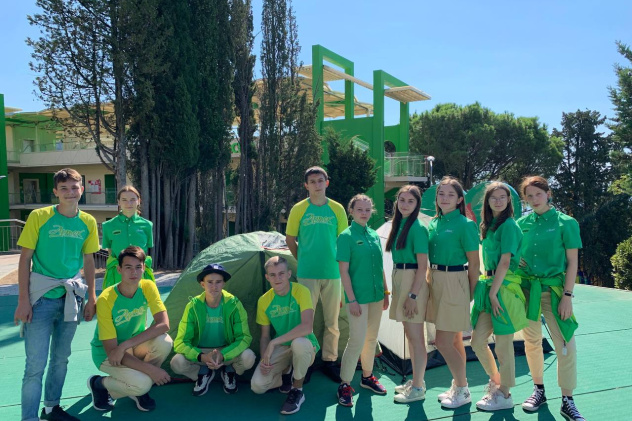 Станция с палаткой