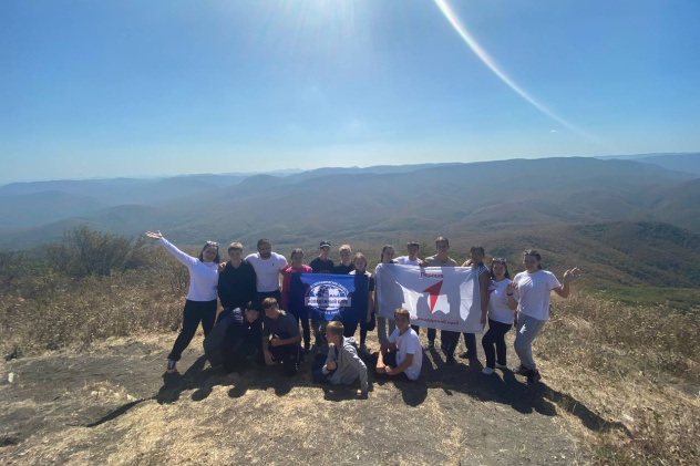 на вершине Собер-Баш на вершине Собер-Баш