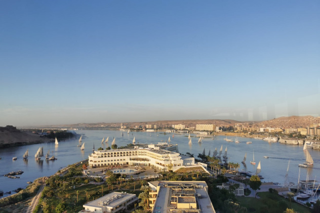 Смотровая площадка в MOVENPICK RESORT ASWAN