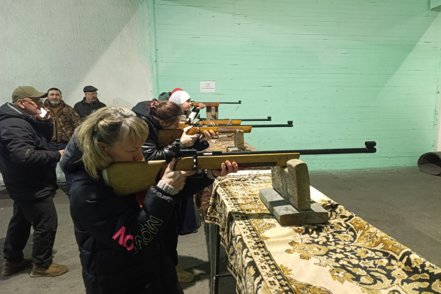 Учебное занятие по стрельбе 