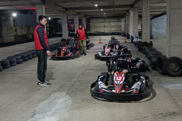 Занятие по картингу