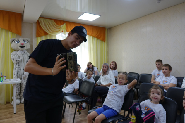 Ребята узнали о фотоловушках 