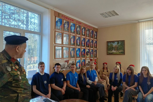 Встреча активистов МК РГО "Салют" с ветеранами боевых действий в Афганистане