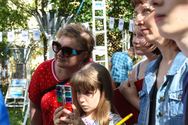 Участники "Полярной ночи в СГУ"