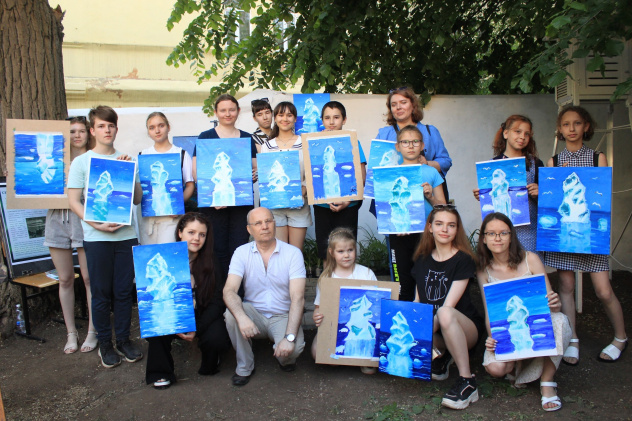 Участники пленэра