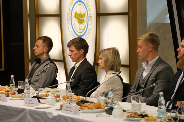 Заседание Медиаклуба Русского географического общества