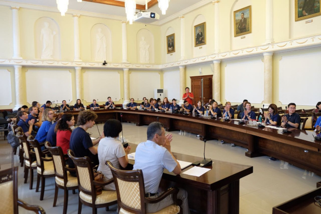 Открытие Молодежного слета РГО